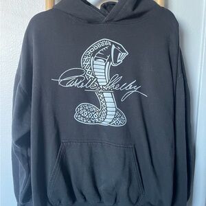Black Shelby Cobra Hoodie